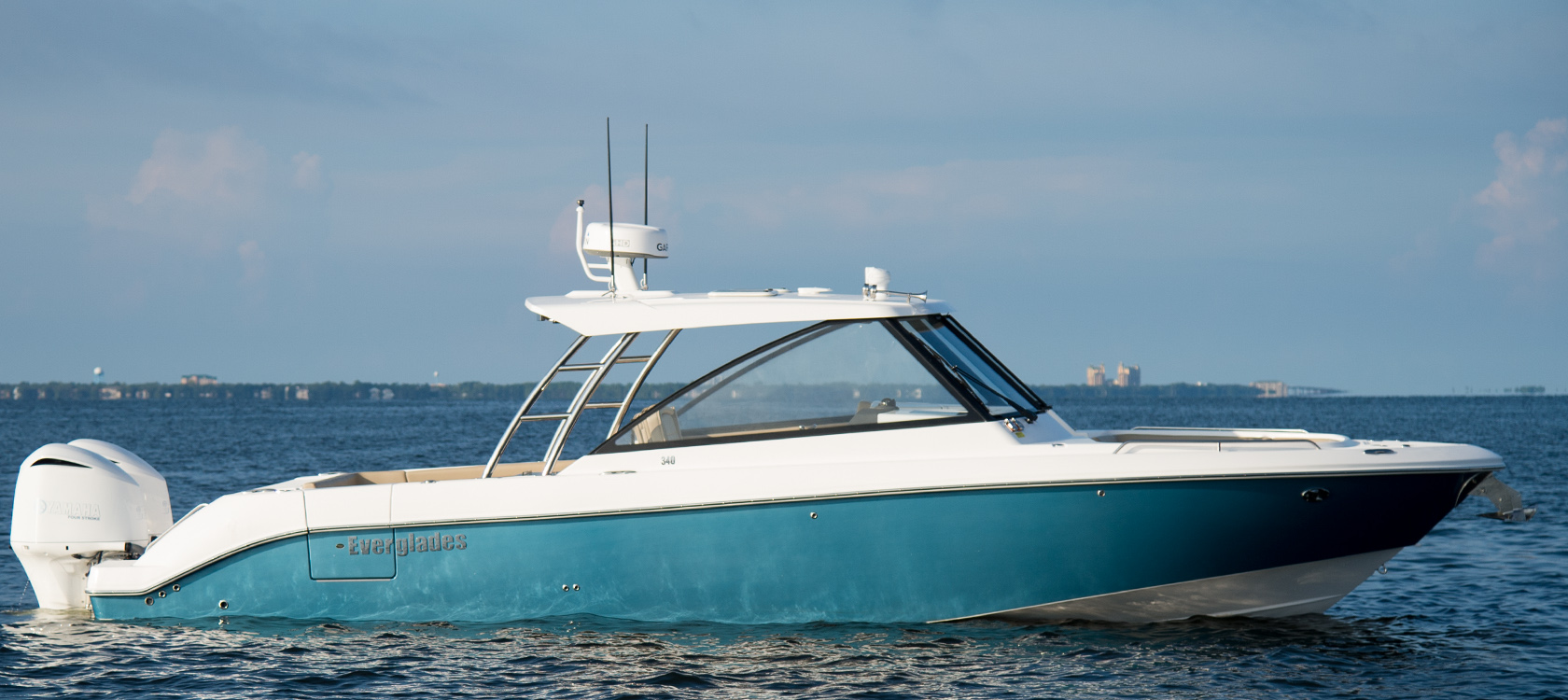 Announcing: The New Everglades 340 Dual Console 340DC Everglades
