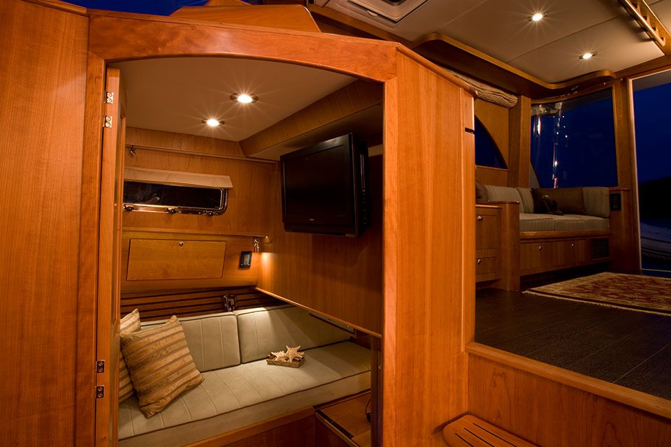 Inside the Legacy 42 42 interior 121