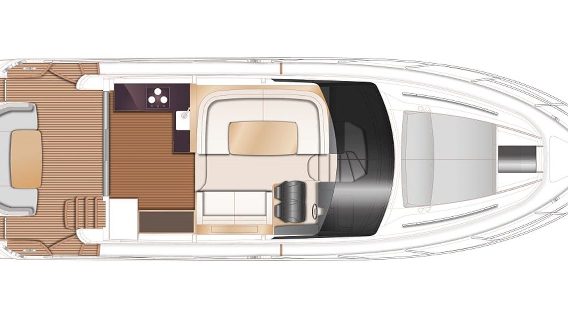 PRINCESS F50 f50 main deck