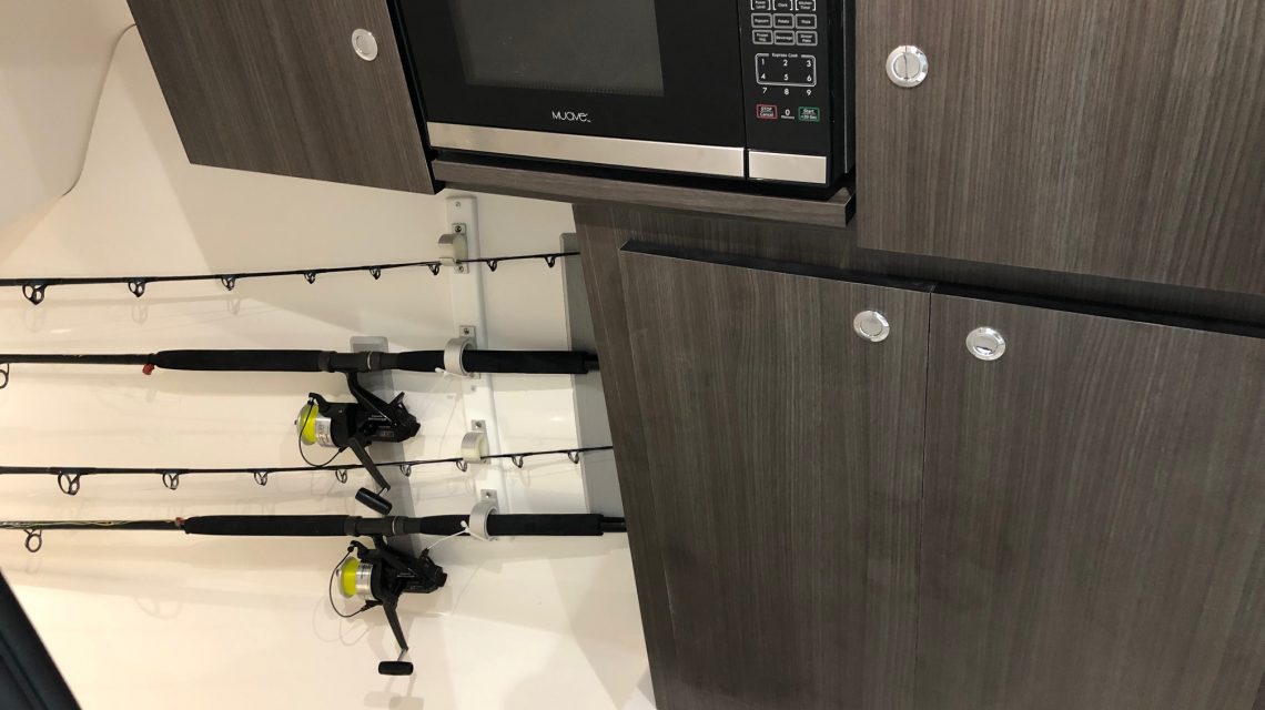 The all NEW Albemarle 31 DC 31 Rod Storage Microwave
