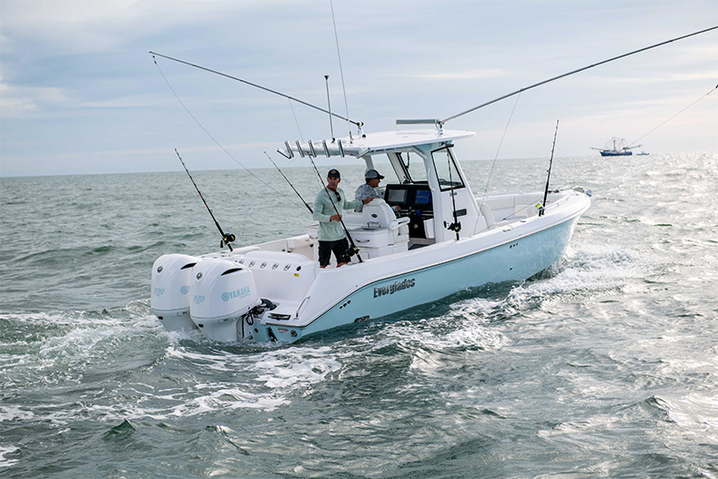 FLIBS Recap: New Everglades 2020 Models Released Everglades 295cc 1