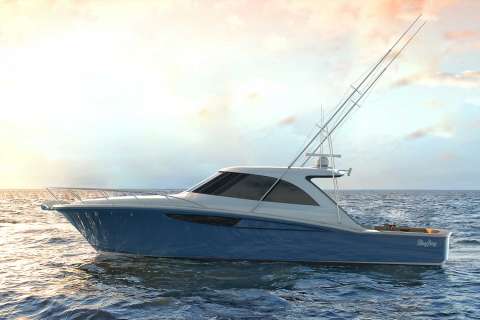 Mag bay 42 foot on water