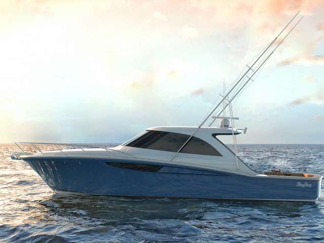 Mag bay 42 foot on water
