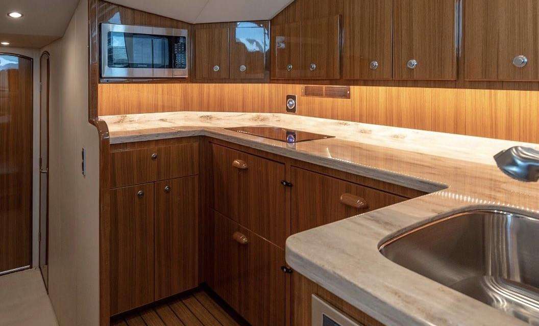 Best in Class - The Viking 44-Convertible galley