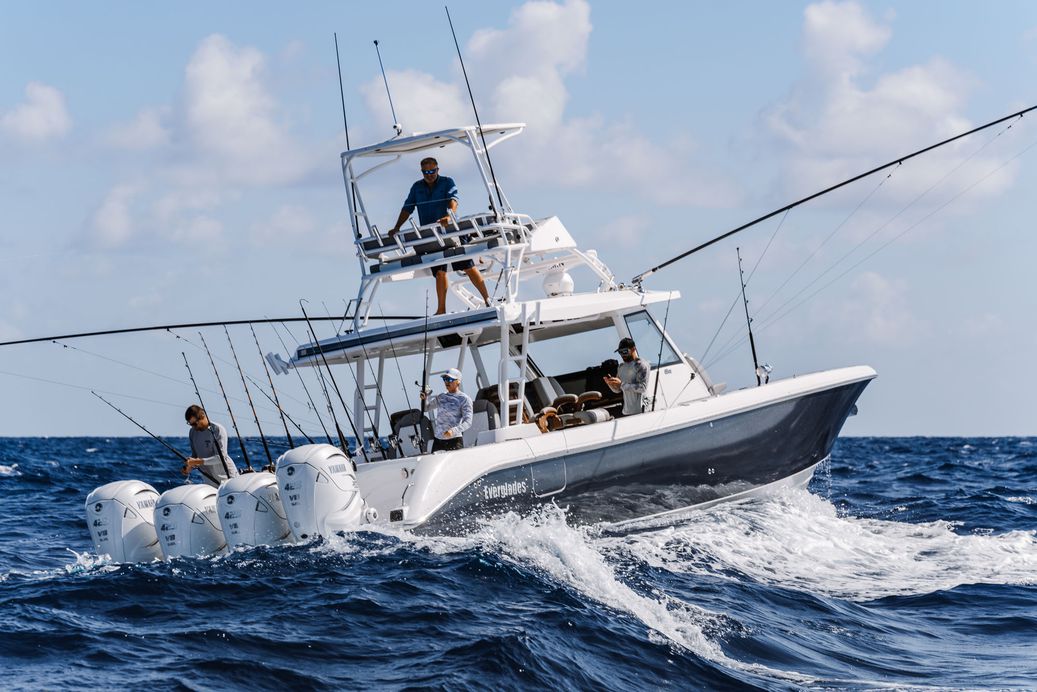Sport Fishing Magazine - Everglades 455cc Boat Review 455cc 1
