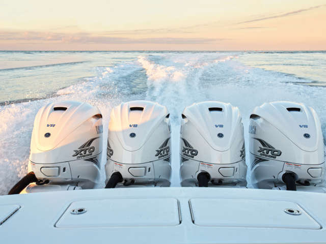41 regulator center console boat quad yamaha engines
