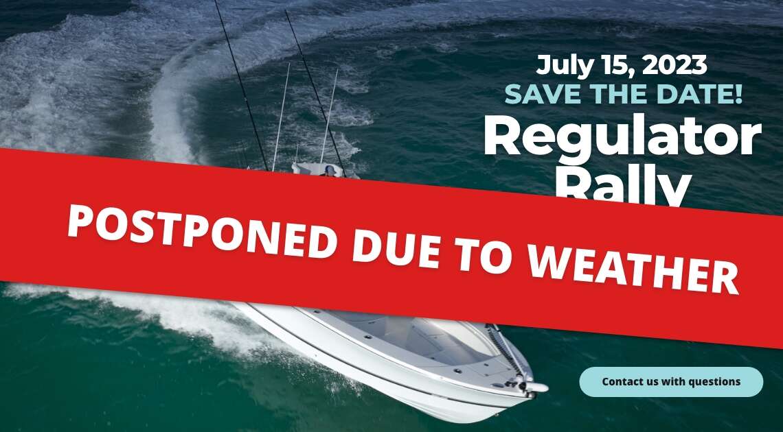 Regulator Rally Postponed– FB Post